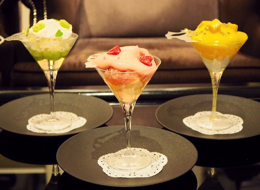 ホテル インターコンチネンタル 東京ベイの夏の泡氷パフェ