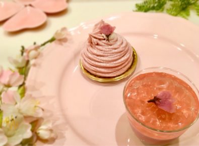 パティスリー キハチ, kihachi,桜,桜スイーツ,モンブラン