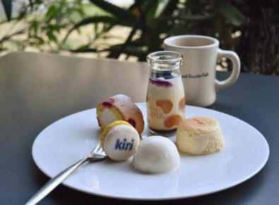 kiri®,ロイヤルガーデンカフェ青山,キリカフェ2018, 小山 進シェフ, es koyama,スイーツ,キリ,クリームチーズ.限定カフェ