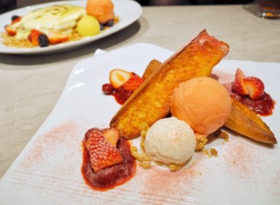 ザ ストリングス 表参道,カフェ&ダイニング ゼルコヴァ,Cafe & Dining ZelkovA,表参道,桜,パフェ,パンケーキ,フレンチトースト,新メニュー,春