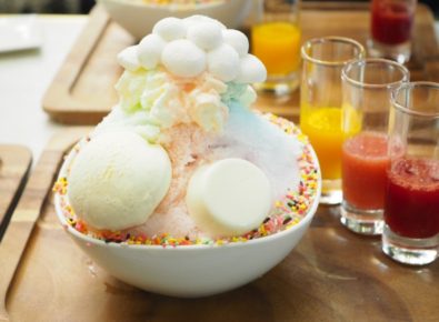 ザ ストリングス 表参道,カフェ&ダイニング ゼルコヴァ,Cafe & Dining ZelkovA,表参道,シェイブアイス,かき氷,レインボーミルク シェイブアイス,ZelkovA,スイーツ,ゼルコヴァ