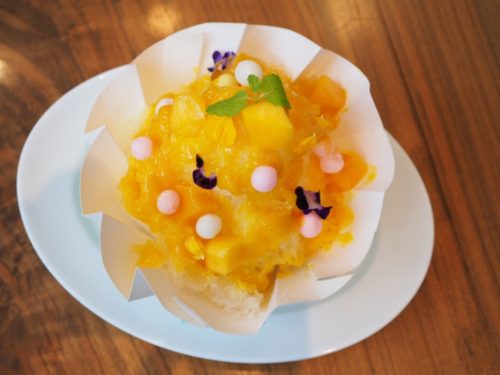 アンダーズ 東京,東京,ペストリー ショップ,アンダーズ,虎の門,夏,スイーツ,かき氷,スイカ,マンゴー,andaz-tokyo,フレッシュフルーツKAKIGORI
