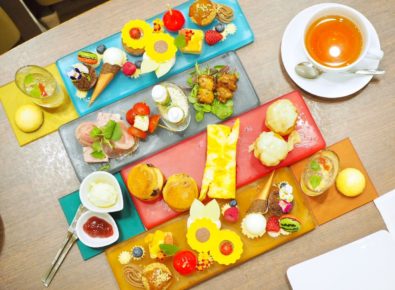 アフタヌーンティーセット夏メニュー,ハイアット リージェンシー 東京,夏, アフタヌーンティー,スイーツ,新宿