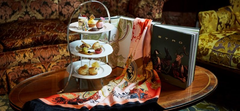 リッツカールトン大阪,ザ・ロビーラウンジ,エトロ,アフタヌーンティー,イタリア,ETROAfternoonTea