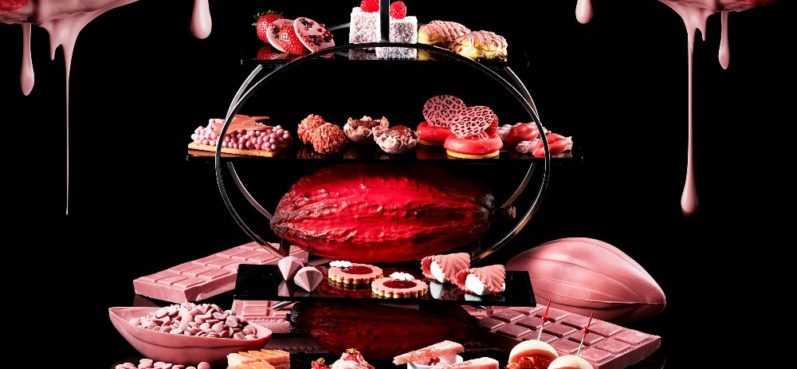 ANAインターコンチネンタルホテル東京　ルビーチョコレート・アフタヌーンティー