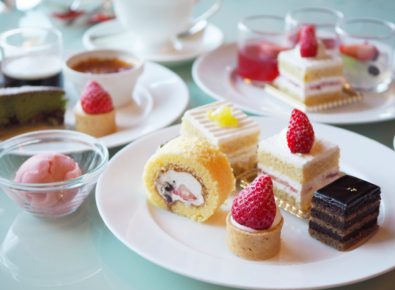 ホテルニューオータニ,ビュッフェ,いちご,サンドウィッチ