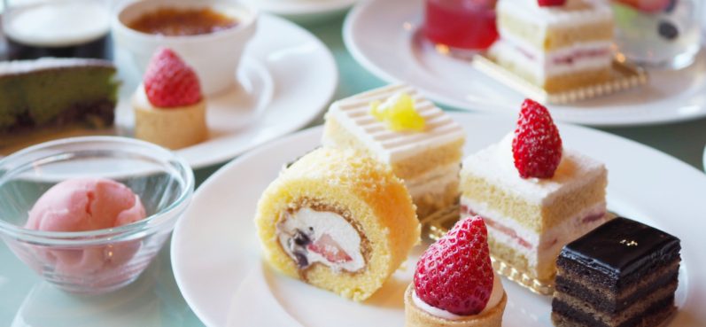 ホテルニューオータニ,ビュッフェ,いちご,サンドウィッチ