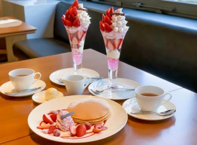 帝国ホテル大阪の季節パフェ&パンケーキ