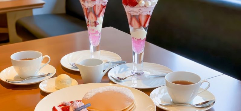 帝国ホテル大阪の季節パフェ&パンケーキ