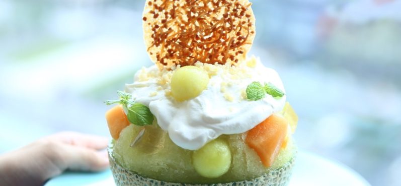 シャングリ・ラ ホテル 東京,ポッピングメロン かき氷,2019