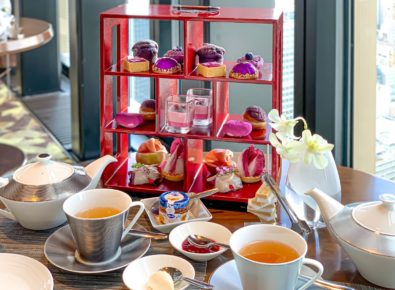 コンラッド大阪,「ミレニアル・パープル」アフタヌーンティー