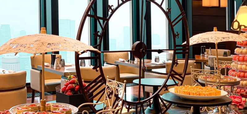 コンラッド大阪、ストロベリービュッフェ 「Strawberry in Paris パリに恋して」