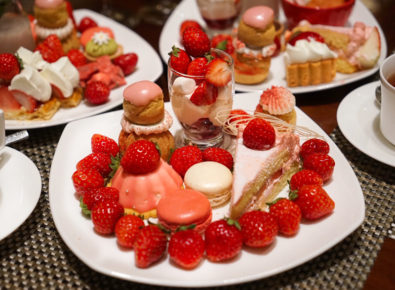 ヒルトン東京,『ストロベリー・プリマ』デザートビュッフェ,いちごビュッフェ