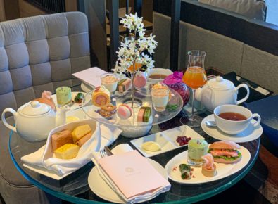 フォーシーズンズホテル京都,さくらアフタヌーンティー,さくらスイーツ