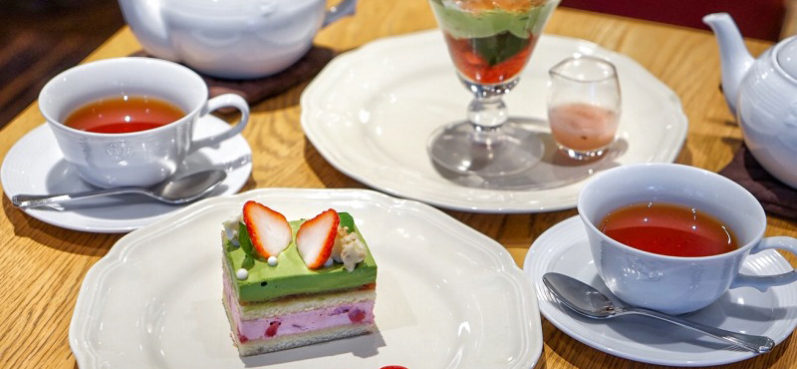 アフタヌーンティー・ティールーム,春スイーツ,抹茶