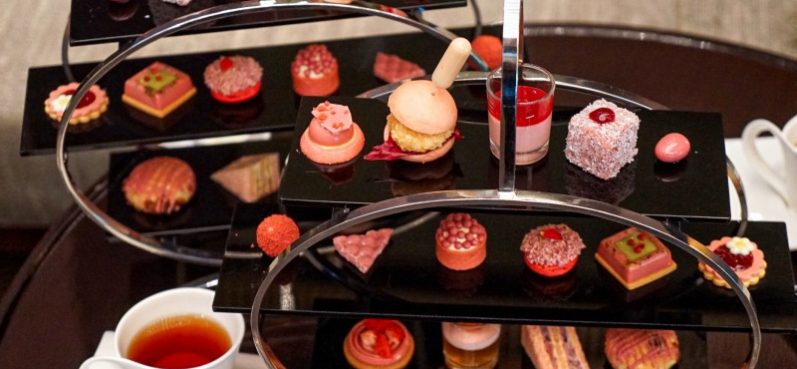 ANAインターコンチネンタルホテル東京のルビーチョコレートアフタヌーンティー