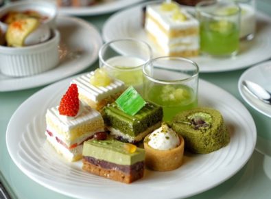 ホテルニューオータニ(東京)のスーパースイーツビュッフェ2021~抹茶とメロンとチョコレートスイーツプレゼンテーション~