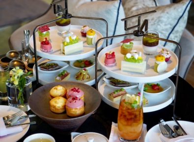 フォーシーズンズホテル東京大手町のシャインマスカットアフタヌーンティー