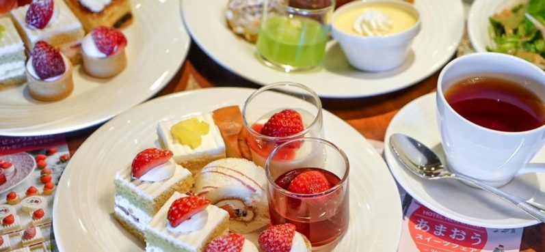 ホテルニューオータニ東京,あまおうスイーツフェア,スーパーいちごビュッフェ 2022