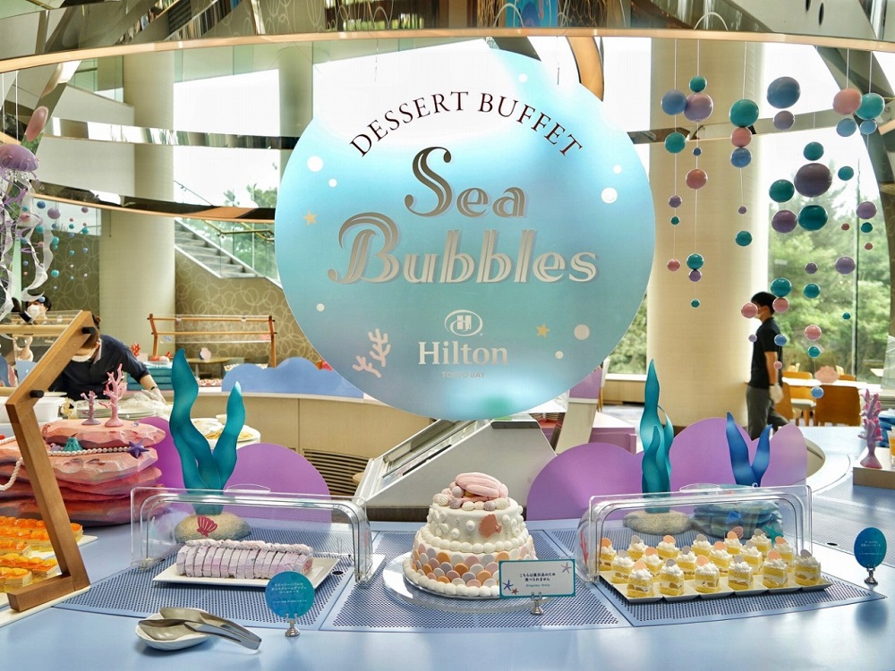 ヒルトン東京ベイのサマーデザートビュッフェSea Bubbles（シーバブルズ）