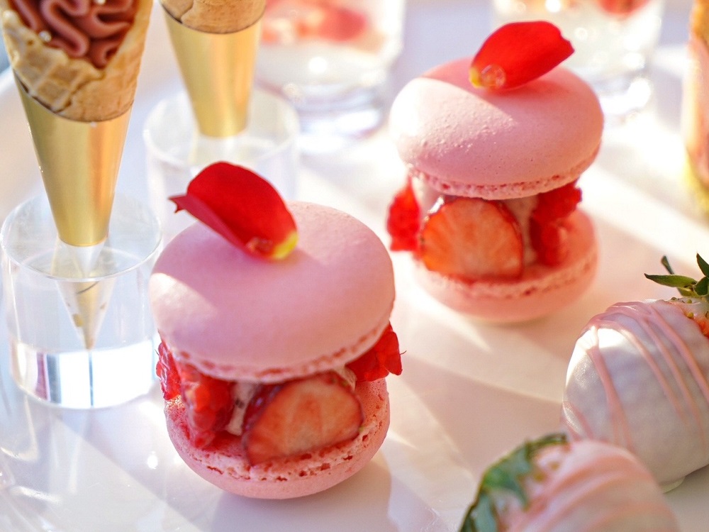 東京マリオットホテルのストロベリー・TOKIMEKI Strawberry Afternoon Tea
