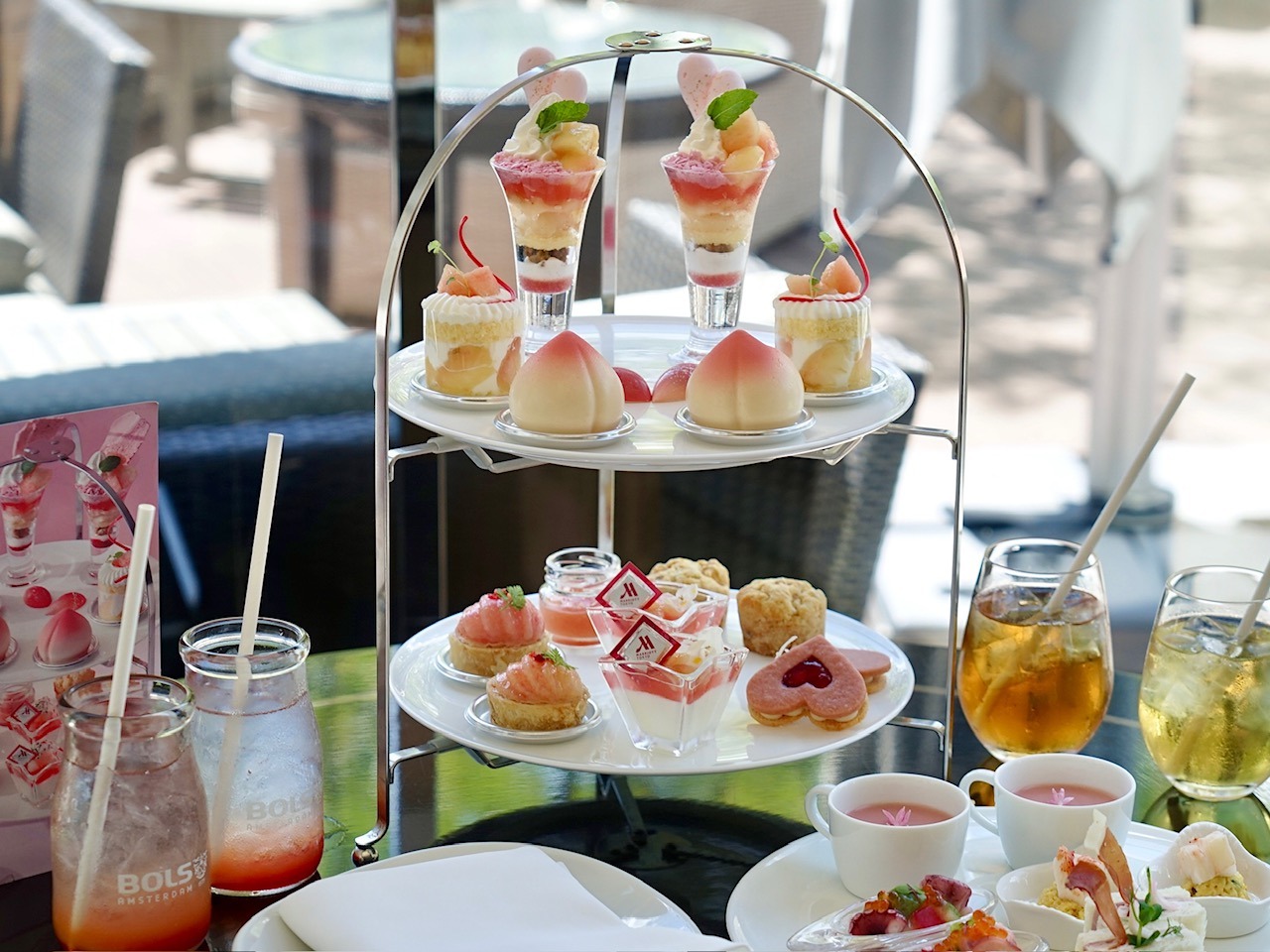 東京マリオットホテルのPeach BLISS Afternoon Tea