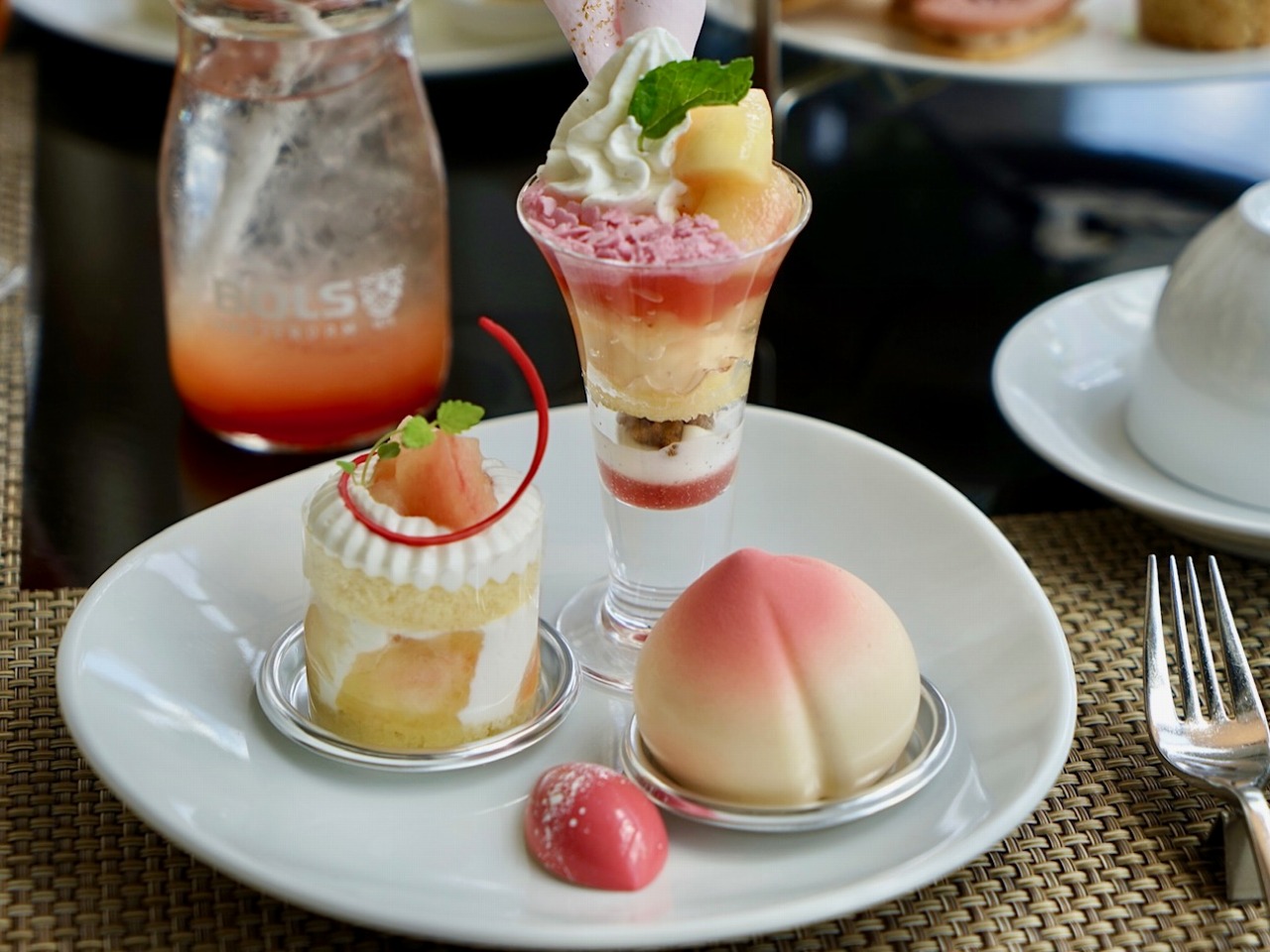 東京マリオットホテルのPeach BLISS Afternoon Tea