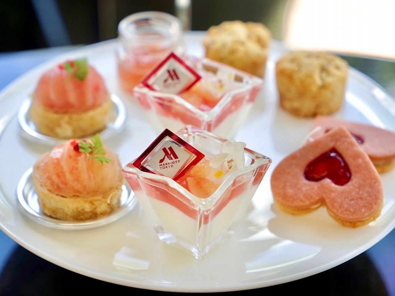東京マリオットホテルのPeach BLISS Afternoon Tea