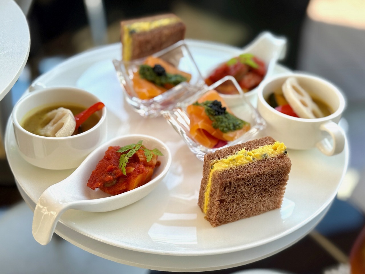 東京マリオットホテルのVegan Afternoon Tea