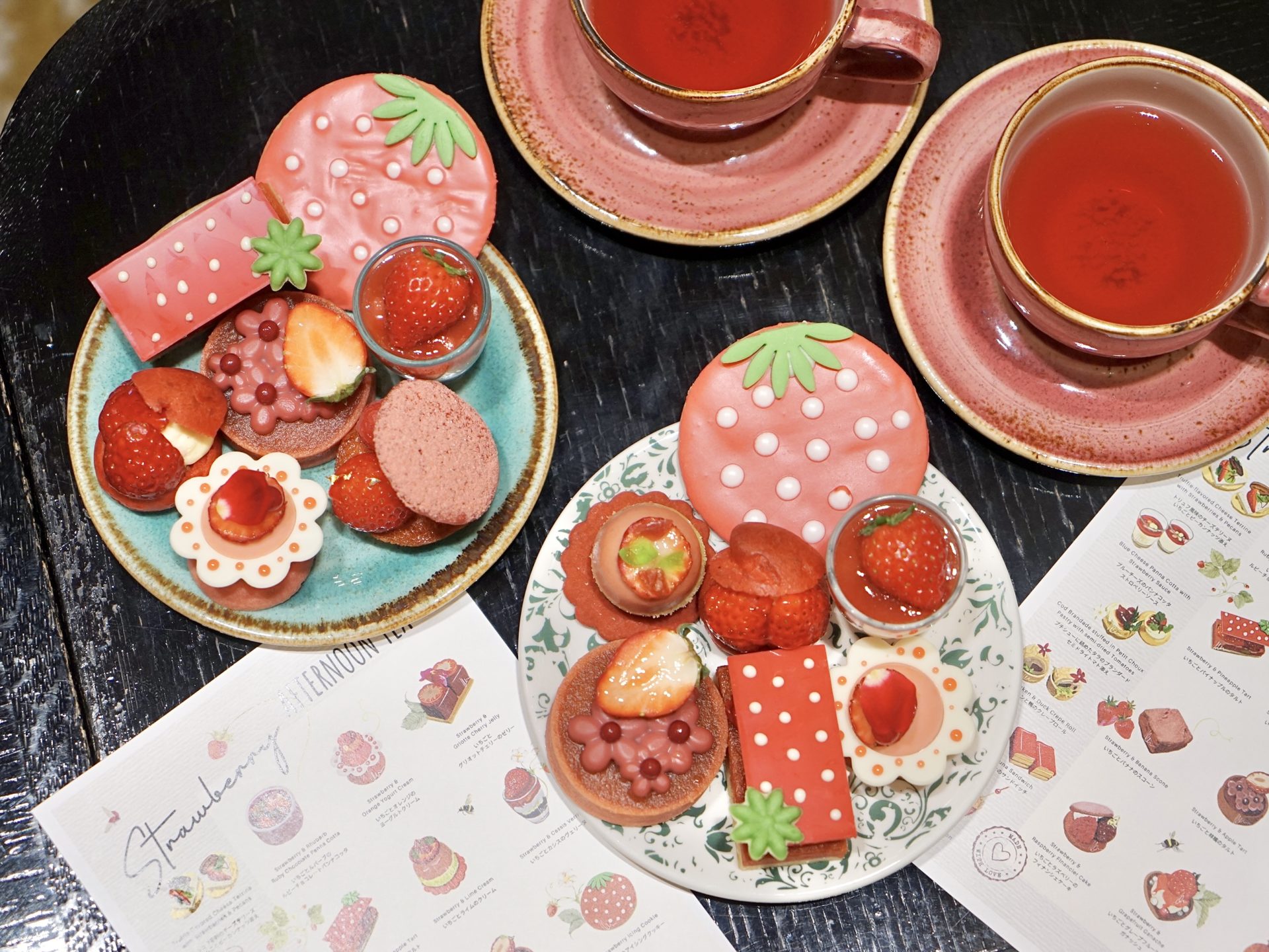 ANAインターコンチネンタルホテル東京のストロベリー・アフタヌーンティー