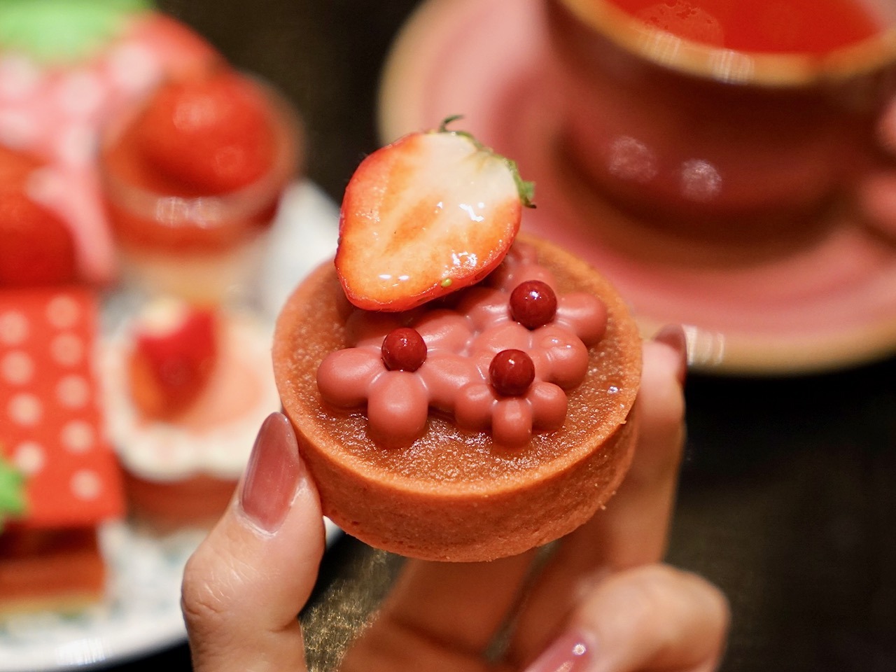 ANAインターコンチネンタルホテル東京のストロベリー・アフタヌーンティー