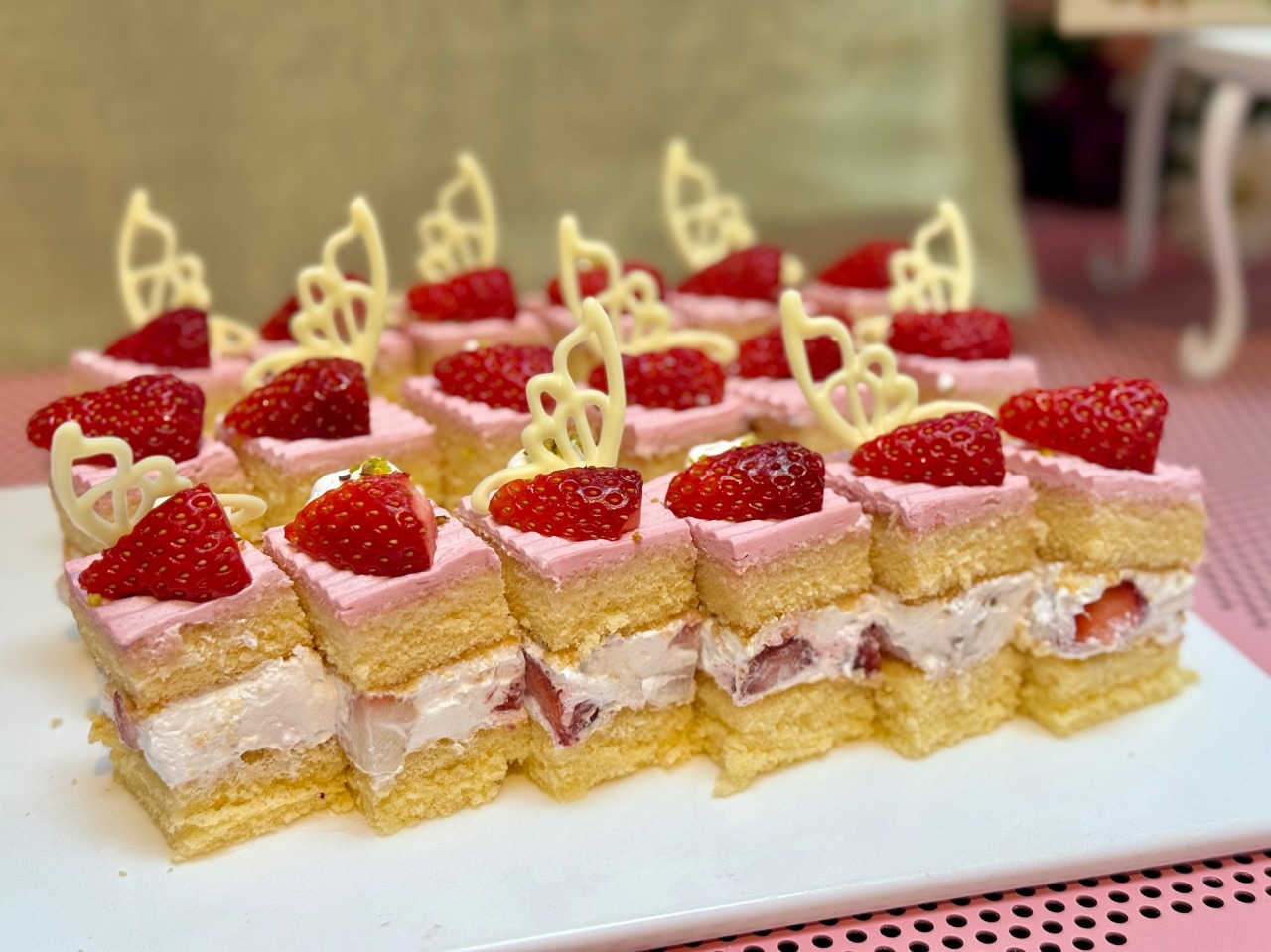 ヒルトン東京ベイのStrawberry Fairy Garden(ストロベリーフェアリーガーデン)