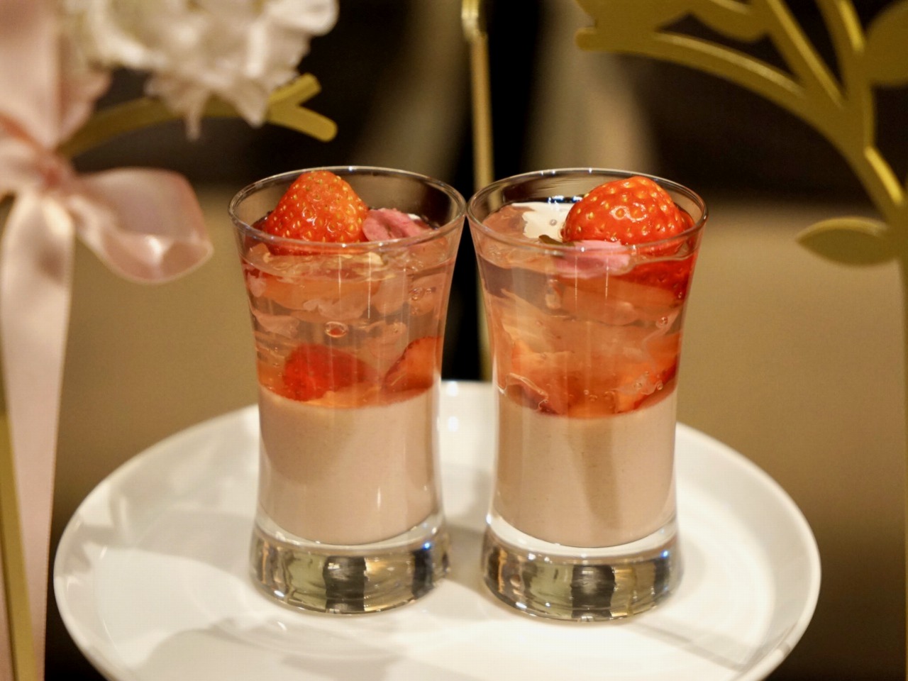 ホテル インターコンチネンタル 東京ベイのストロベリーブロッサムアフタヌーンティー