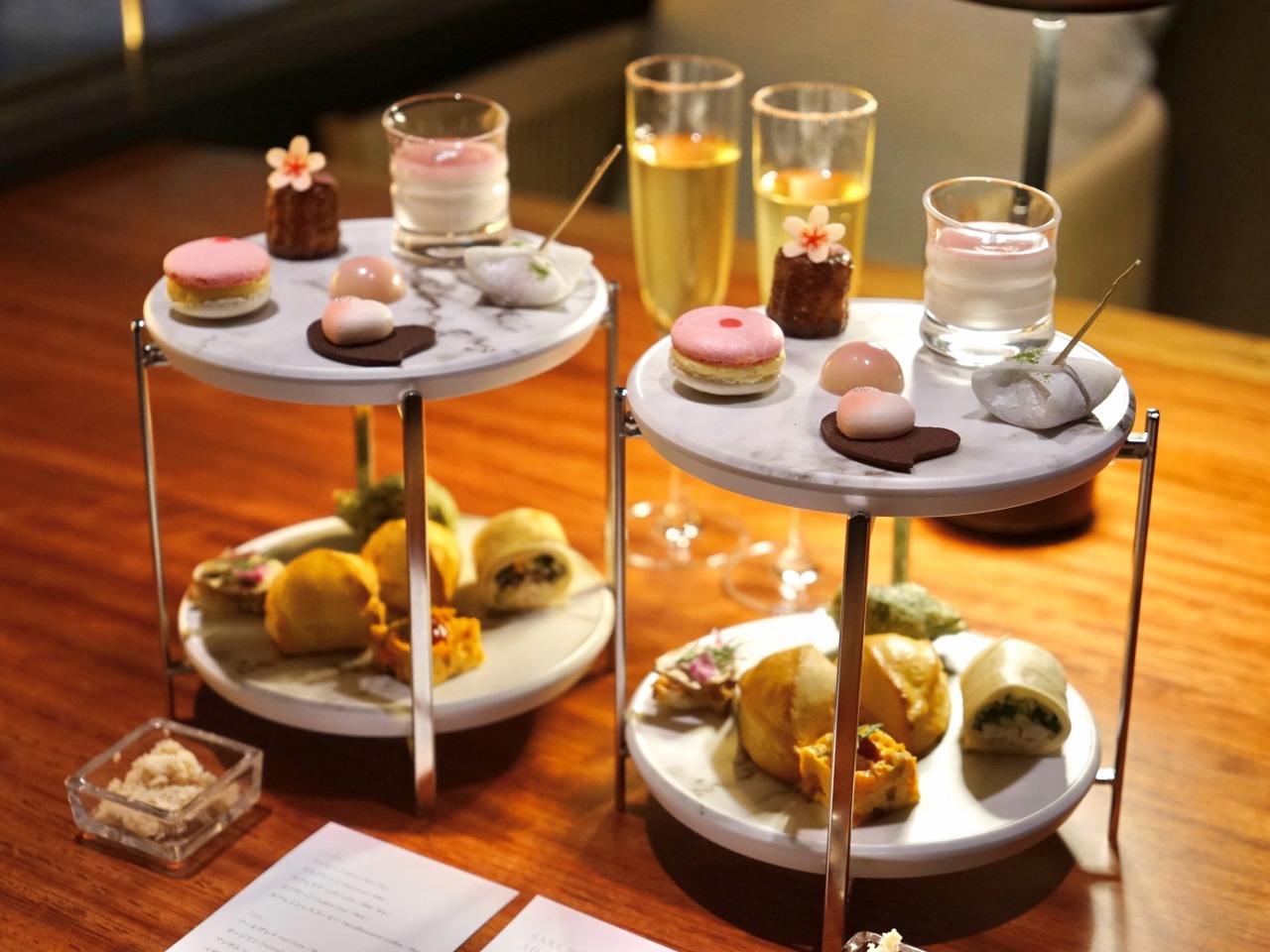 八芳園のSAKURA AFTERNOON TEA