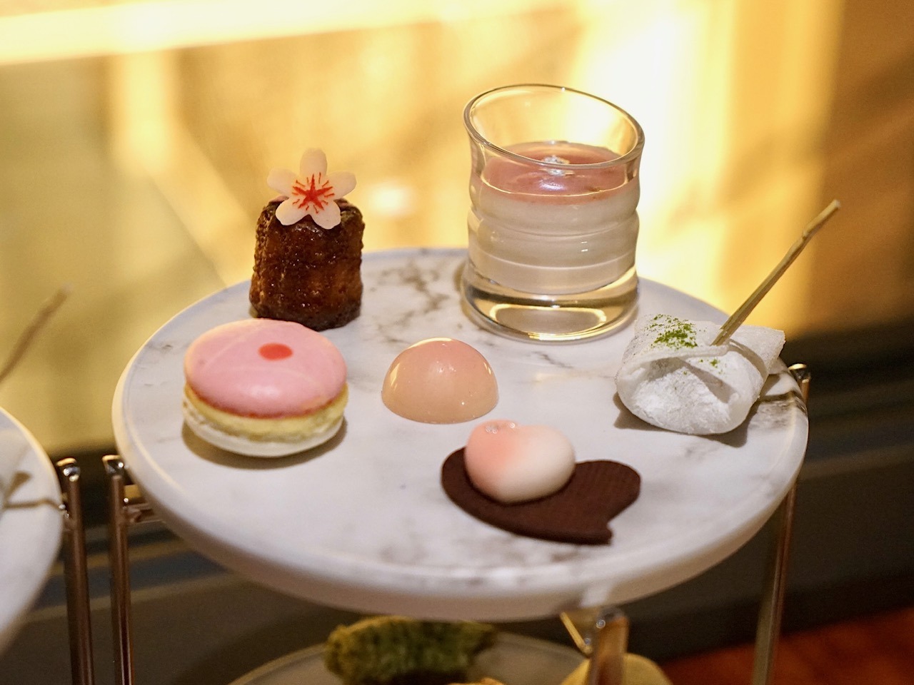 八芳園のSAKURA AFTERNOON TEA